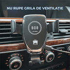 Suport Telefon cu Încărcare Wireless și Prindere Gravitațională