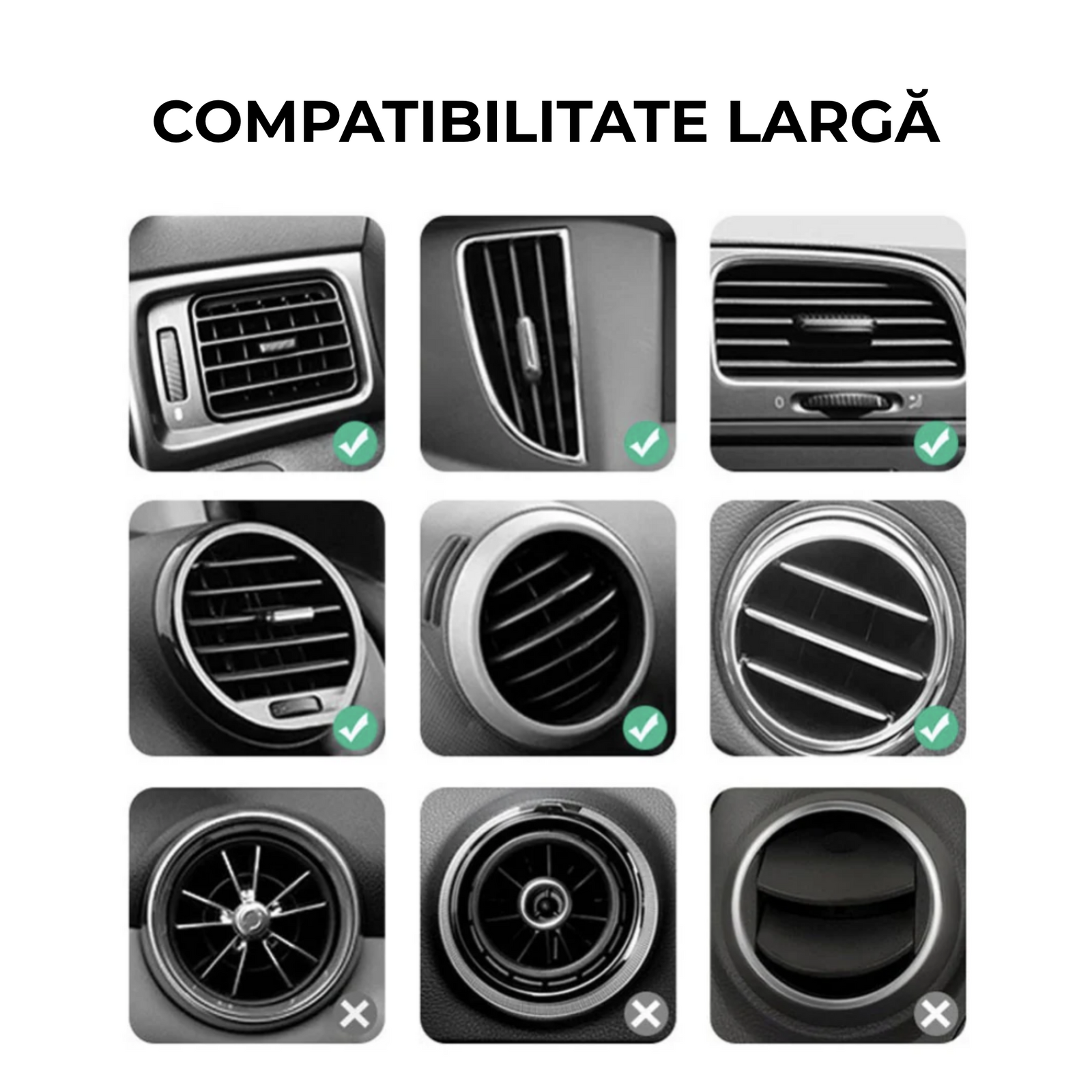 Suport Telefon cu Încărcare Wireless și Prindere Gravitațională