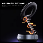 Suport Telefon cu Prindere Magnetică și Fixare prin Absorbție